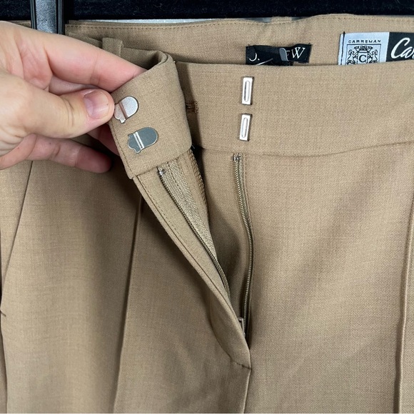 NWT J. Crew Carreman Natalia Pant in Four-Season Stretch Camel 4 - Picture 11 of 12